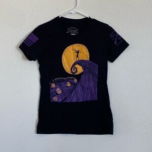 GRUNT STYLE Women’s Night Raid Before Christmas Black T Shirt Size M